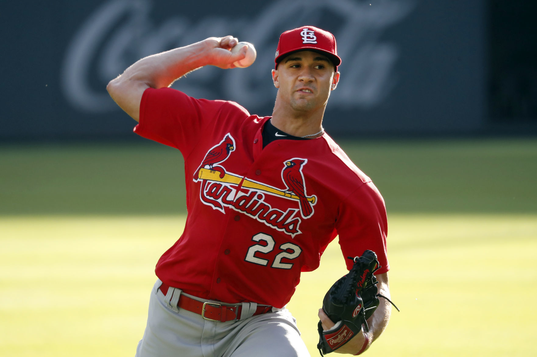 NLCS Cardinals Braves Baseball